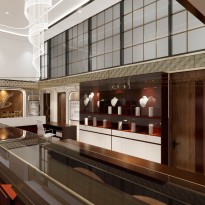 Thiết kế tiệm vàng Nam Sanh Trà Vinh